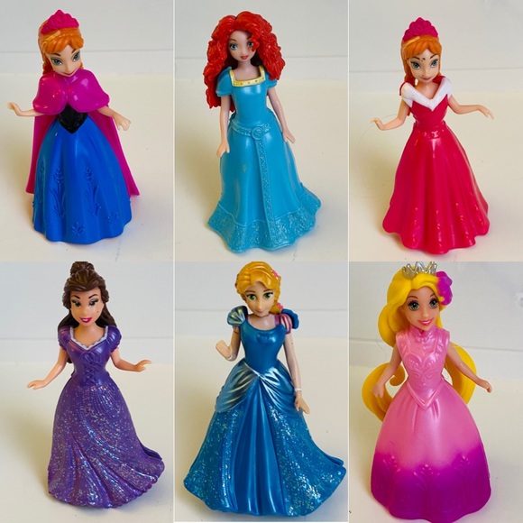Mattel Toys Disney Magiclip Princess Dolls Poshmark